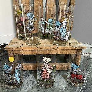 Vintage Holly Hobbie Glasses